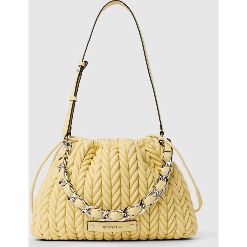 Sac Porté Épaule Avec Chaîne K/weave, , , Taille: One Size - Karl Lagerfeld - Modalova