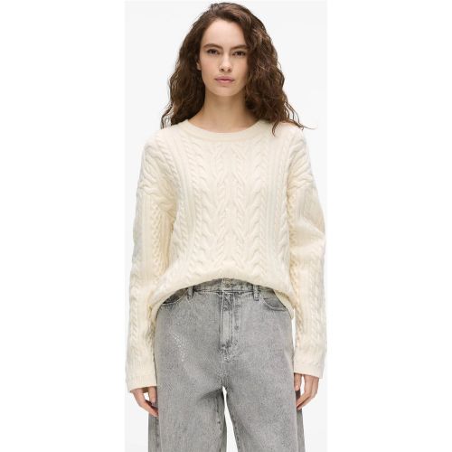 Pull Épais En Maille Torsadée, , , Taille: Xs - Karl Lagerfeld - Modalova