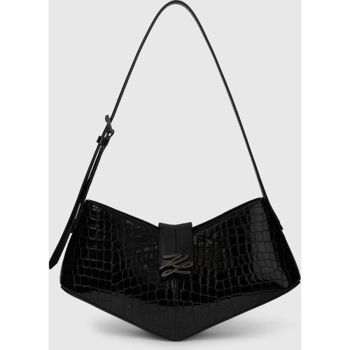 Sac Porté Épaule Effet Croco K/studio Autograph, , -, Taille: One Size - Karl Lagerfeld - Modalova
