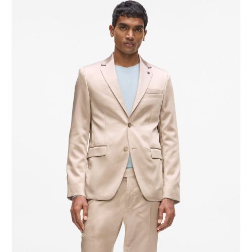 Blazer En Satin, , , Taille: 50 - Karl Lagerfeld - Modalova
