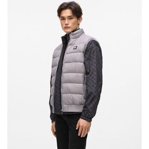 Veste Sans Manche Matelassée Légère, , , Taille: 48 - Karl Lagerfeld - Modalova