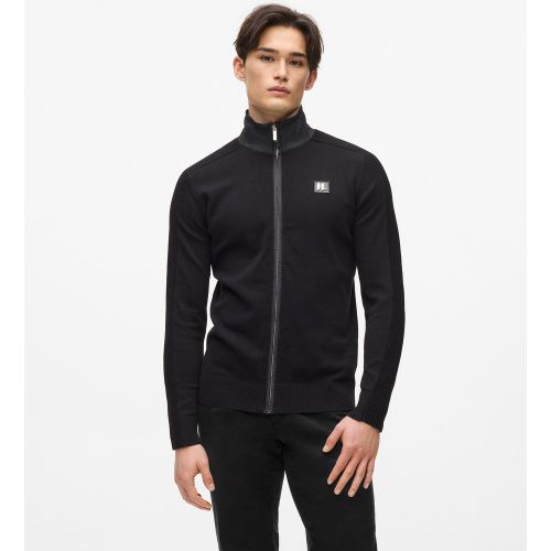 Veste En Maille À Fermeture Zippée, , , Taille: M - Karl Lagerfeld - Modalova