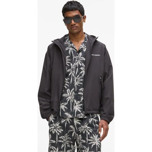 Veste À Capuche Avec Fermeture Zippée, , , Taille: 46 - Karl Lagerfeld - Modalova