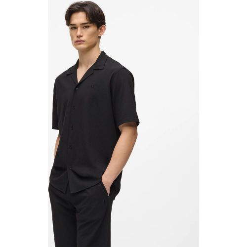 Chemise À Manches Courtes Monogram, , , Taille: S - Karl Lagerfeld - Modalova