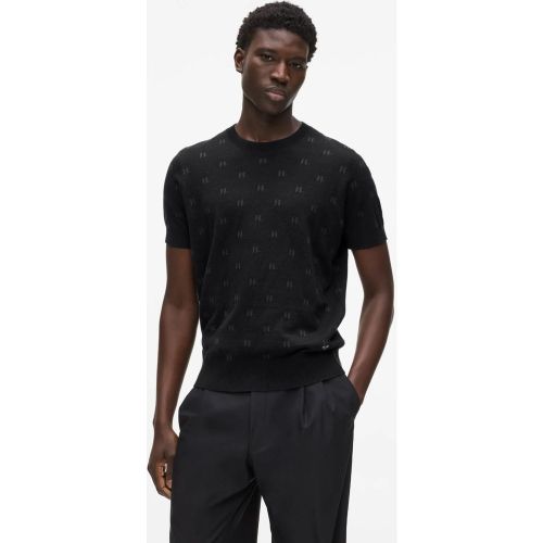 Pull À Manches Courtes Monogram, , , Taille: S - Karl Lagerfeld - Modalova