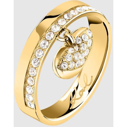 Bague À Breloque En Forme De Cœur, , , Taille: 12 - Karl Lagerfeld - Modalova