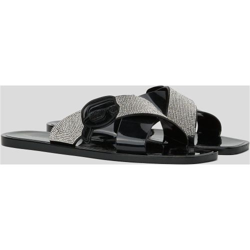 Mules Strass Ikon Nft Jelly, , /, Taille: 35 - Karl Lagerfeld - Modalova