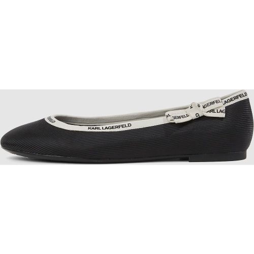 Escarpins À Col Ruban, , , Taille: 36 - Karl Lagerfeld - Modalova