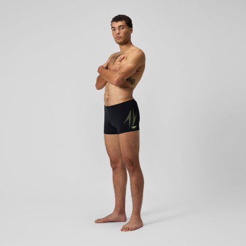 Aquashort HyperBoom Placement, s, noir/jaune - 28 - Speedo - Modalova