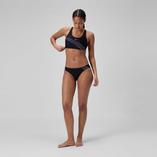 Ensemble bikini Placement noir/pêche - 26 - Speedo - Modalova