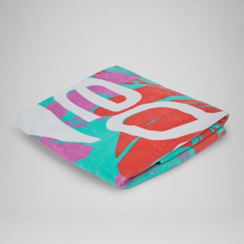 Serviette de plage imprimée turquoise/rose - 1SZ - Speedo - Modalova