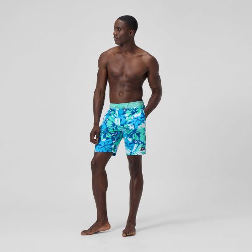Short de bain Bondi imprimé, s, turquoise/bleu - S - Speedo - Modalova