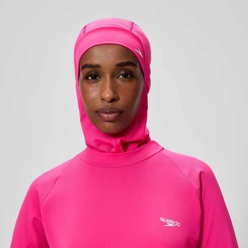 Haut de bain à capuche Endurance+ Modesty rose - XXS - Speedo - Modalova