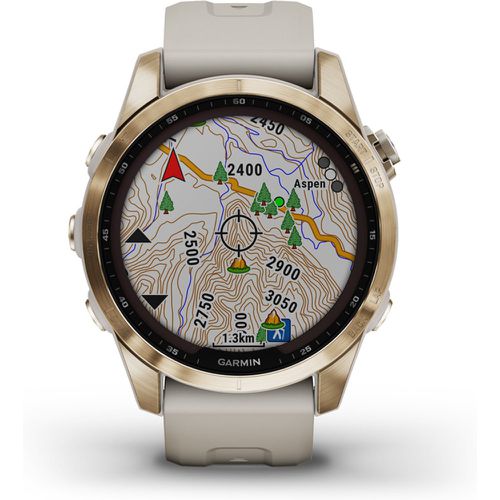FÄnix 7S Sapphire Solar GPS Watch - AW22 - Garmin - Modalova