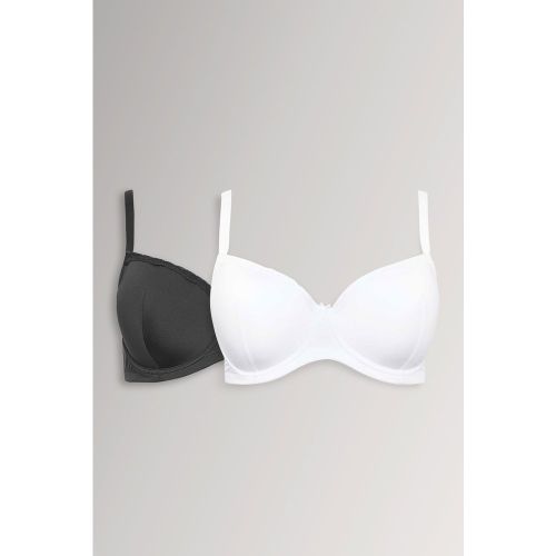 Lot De 2 Soutiensgorge Noir & Blanc Size 100B - Yours - Modalova