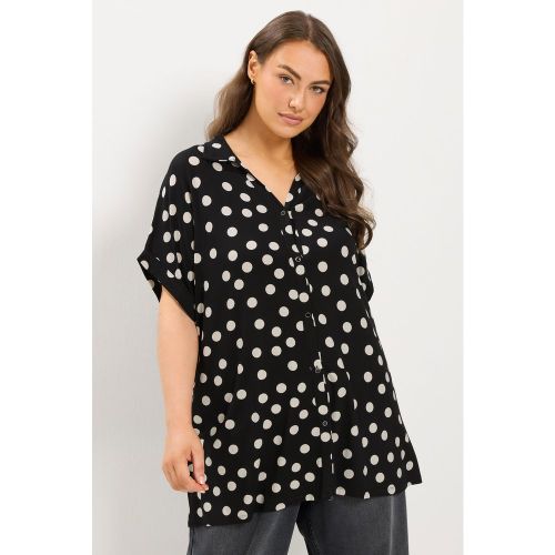 Plus Size Polka Dot Grown On Shirt Size 54-56 - Yours - Modalova
