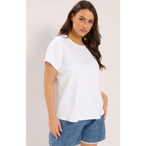 Tshirt À Basque Blanc Size 50-52 - Yours - Modalova