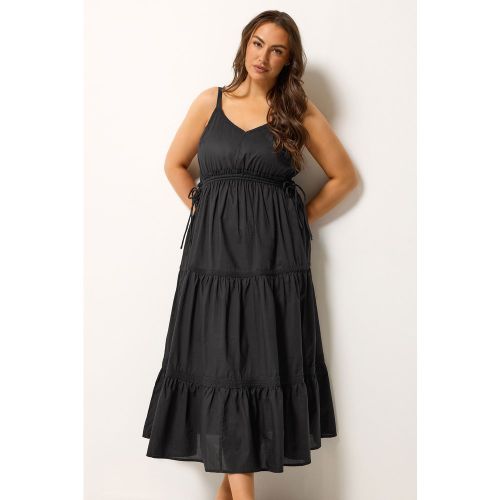 Robe Babydoll Étagée Noire Size 62-64 - Yours - Modalova
