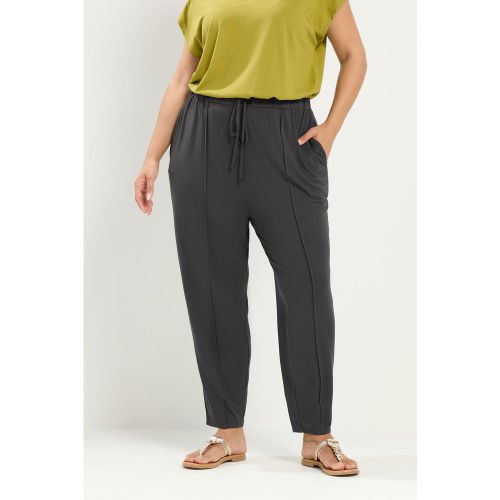 Pantalon De Jogging Large Gris À Coutures Apparentes Size 58-60 - Yours - Modalova
