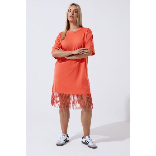 Robe De Plage À Pampilles Size 48 - Limited Collection - Modalova