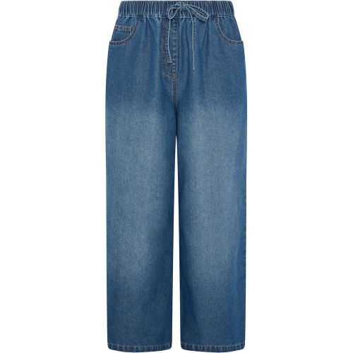 Jean Bleu Moyen Facile À Enfiler Size Short > 44 - Yours - Modalova