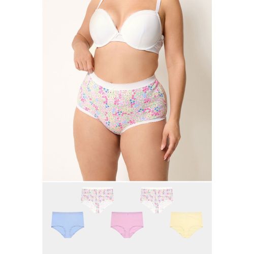 Et Lot De 5 Culottes Couvrantes Rose À Fleurs Pour Le Printempssize 50-52 - Yours - Modalova