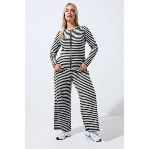 Pantalon Noir À Rayures Size 44 - Limited Collection - Modalova