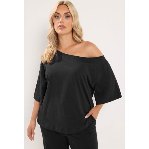 Tshirt À Épaules Dénudées Noirsize 50-52 - Yours - Modalova
