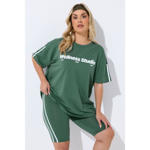Active Short Vert À Bandes Latérales Contrastantes Size 42 - Yours - Modalova