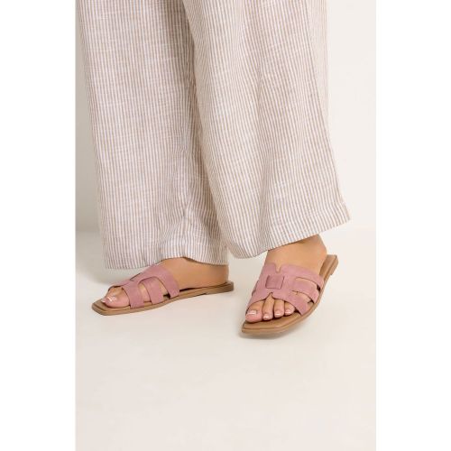 Mules Roses À Découpes, Wide E Fitsize 41EEE - Yours - Modalova