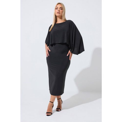 Robe Noire Avec Cape Size 40 - Limited Collection - Modalova