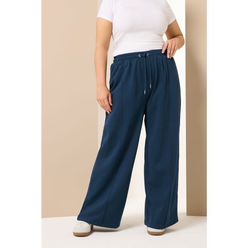 Pantalon De Jogging À Jambes Larges Bleu Marine Size 54-56 - Yours - Modalova
