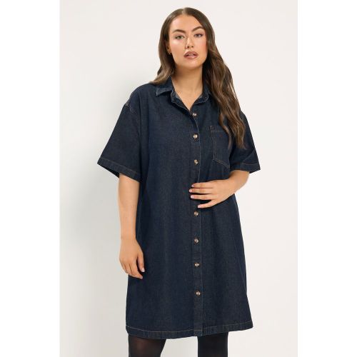 Robechemise En Jean Bleu Size 44 - Yours - Modalova