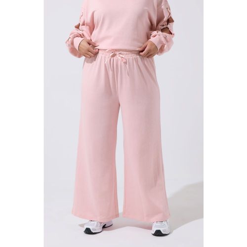 Pantalon De Jogging Rose À Œillets Size 42 - Limited Collection - Modalova
