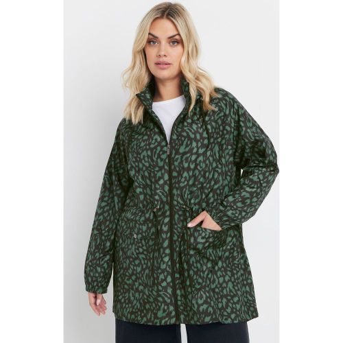 Veste Parka Légère Verte Léopard Size 50-52 - Yours - Modalova