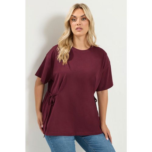 Tshirt Bordeaux À Nouer Devant Size 62-64 - Yours - Modalova