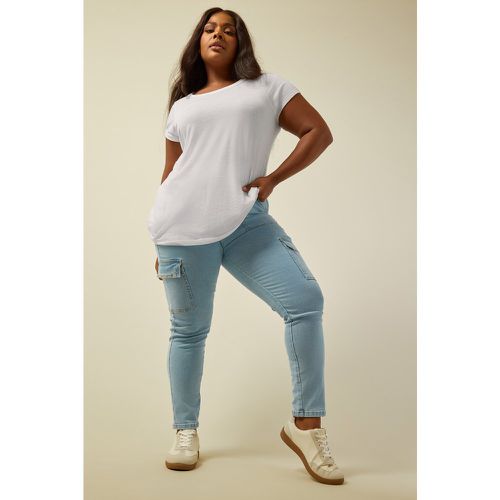 Skinny Jean Ciel Ava Coupe Cargo , Grande Taille & Courbes - Yours - Modalova