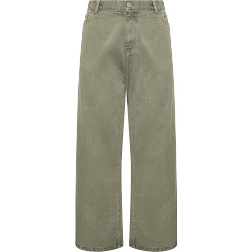 Jean Large Vert Kaki Délavé Size 52 - Yours - Modalova