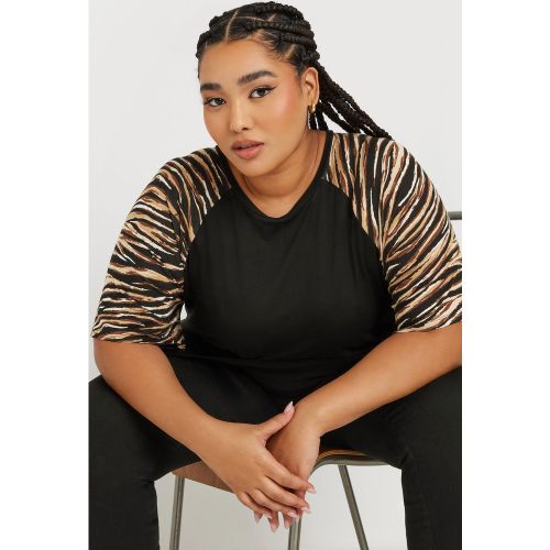 Haut À Manches Raglan Zébréessize 44 - Yours - Modalova