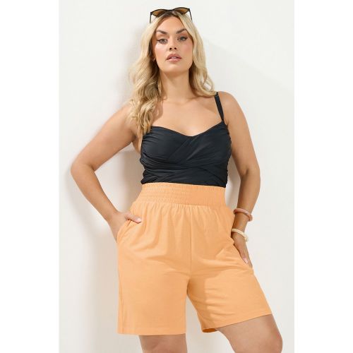 Short À Taille Smockée Size 38-40 - Yours - Modalova