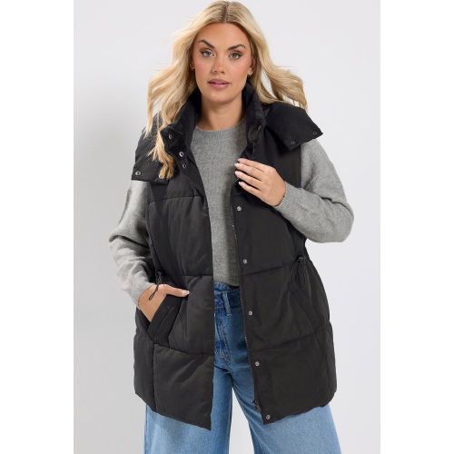 Doudoune Sans Manches Courte Noire Size 54-56 - Yours - Modalova
