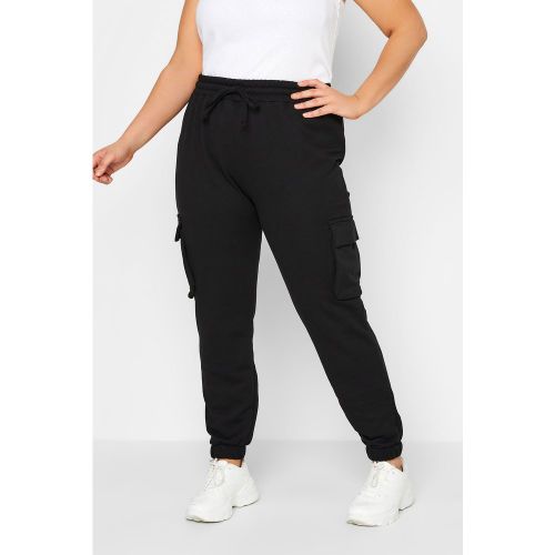 Jogging Cargo Noir À Poches Size 54-56 - Yours - Modalova