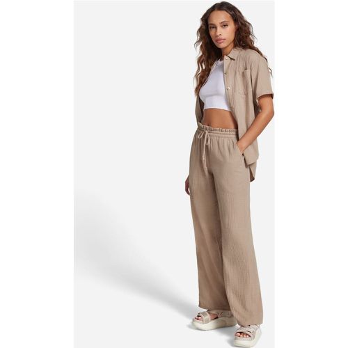 Pantalon large Karrie | UE in Brown, Taille L, Coton - Ugg - Modalova