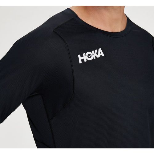 T-shirt à manches trois-quarts Glide en Taille XL | T-Shirts À Manches Longues - HOKA - Modalova