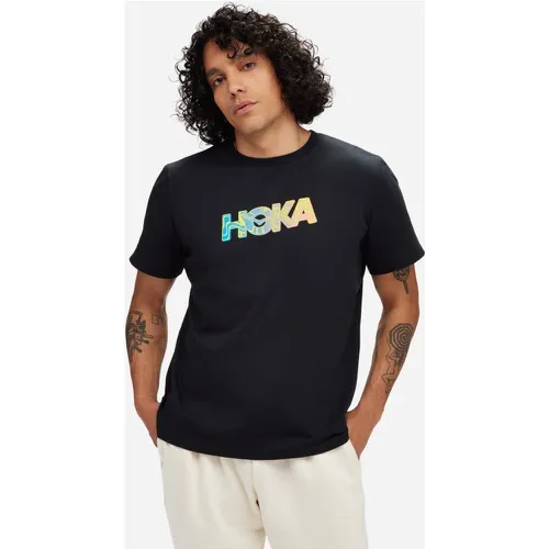 Haut à manches courtes et logo Topo en Taille S | T-Shirts À Manches Courtes - HOKA - Modalova