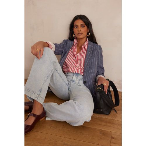Jean large LUNA en coton taille 34 - Maison 123 - Modalova