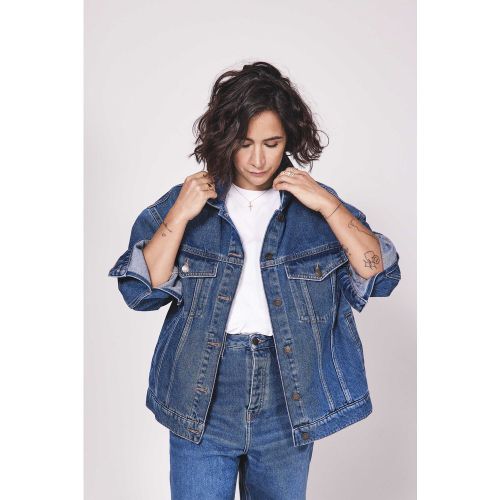 Veste en jean CHARLIE Audrey Lombard X taille M - Maison 123 - Modalova