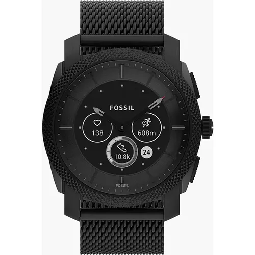 Montre connectée hybride Gen 6 Machine en acier inoxydable - Fossil - Modalova