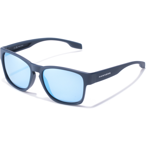 Nos Lunettes de Soleil Core Raw - Polarized Navy Chrome - Hawkers - Modalova