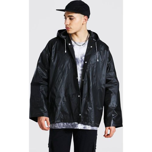 Imperméable court pliable homme - One Size - Boohooman - Modalova